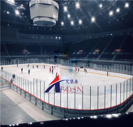 冰球围栏界墙61X30冰球场围栏界墙天津案例