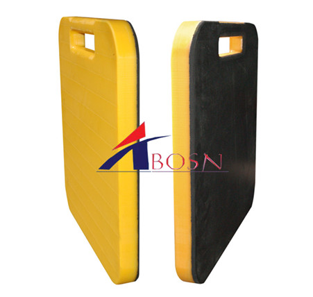 挂胶支腿垫脚板 橡胶聚乙烯复合支腿垫脚板