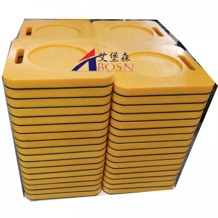 汽车吊支腿垫板  抗压支腿垫板价格