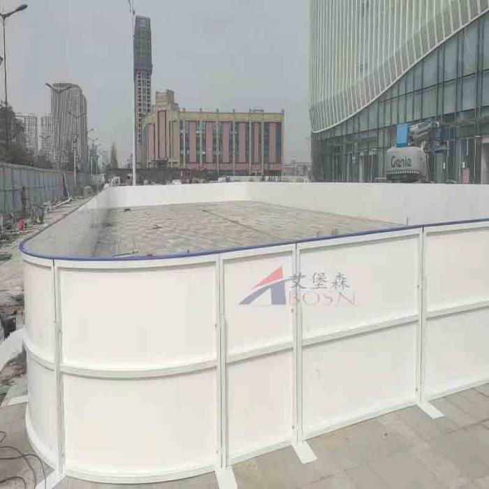 （室外）轮滑场围栏——广场安装