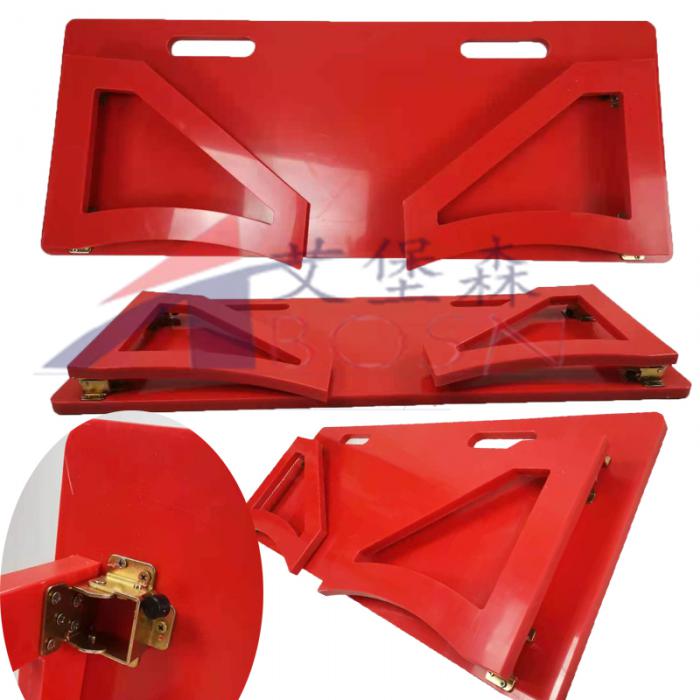 新型足球训练器材聚乙烯回弹板足球回弹板