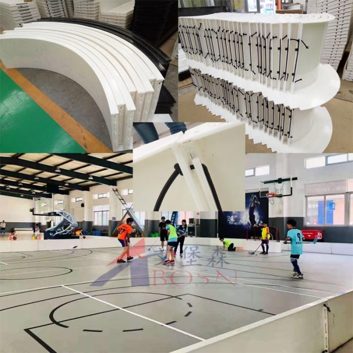 旱地冰球小围挡A北京金利旱地冰球小围挡学校场地