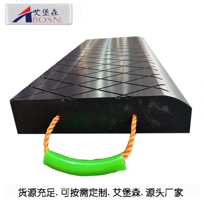 PE手提绳支腿垫板 吊车抗压防滑支腿垫脚板