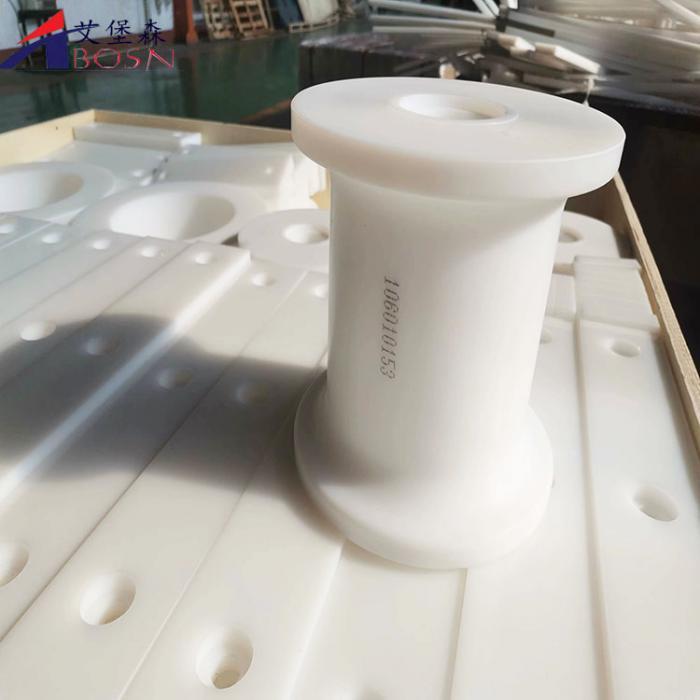 港口聚乙烯托辊 码头钢丝绳用聚乙烯托辊