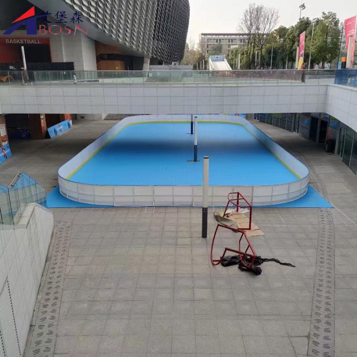 冰球场围栏 抗冲击冰球场围栏按场地定制