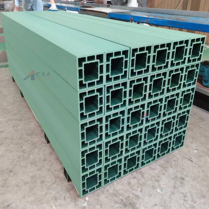 PE复合塑料枕木 高密度聚乙烯空心复合塑料枕木