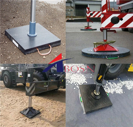 吊车支腿垫板UHMWPE Crane leg pad