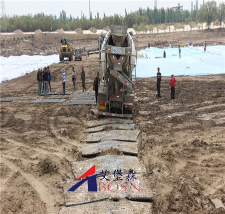 松软路面临时道路垫板出租1元/天