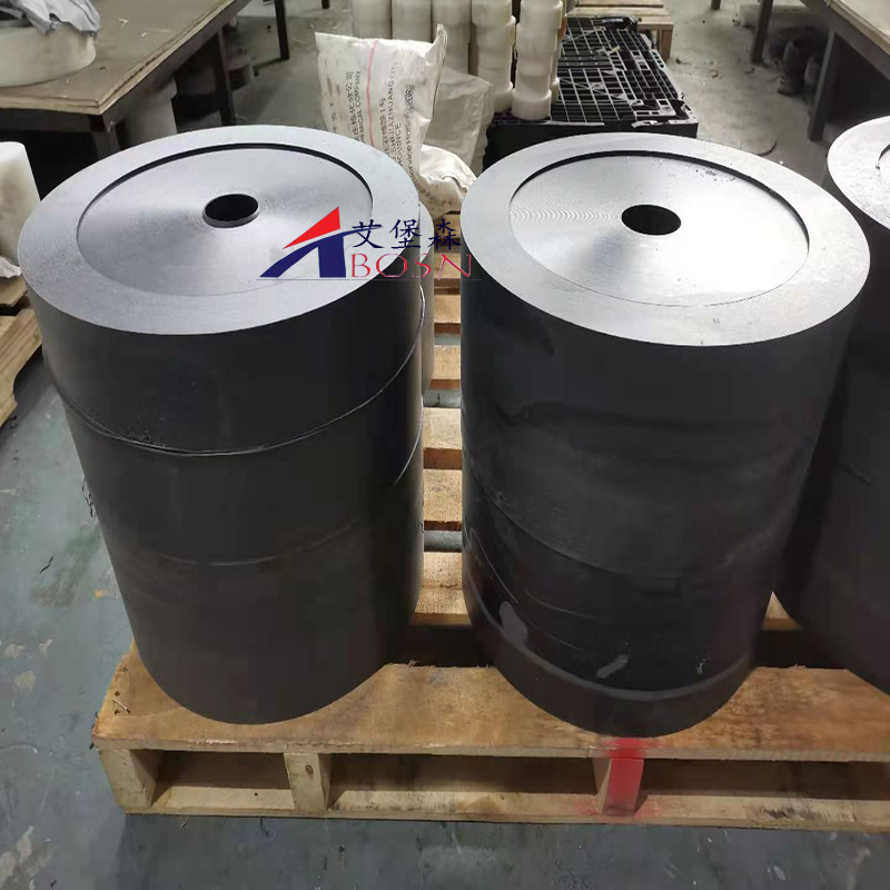 硼化聚乙烯板&含硼聚乙烯板圆形立柱加工件