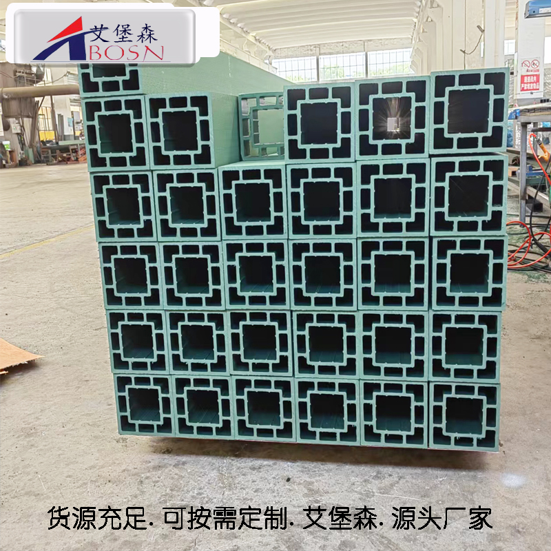 仓储用绿色复合空心枕木