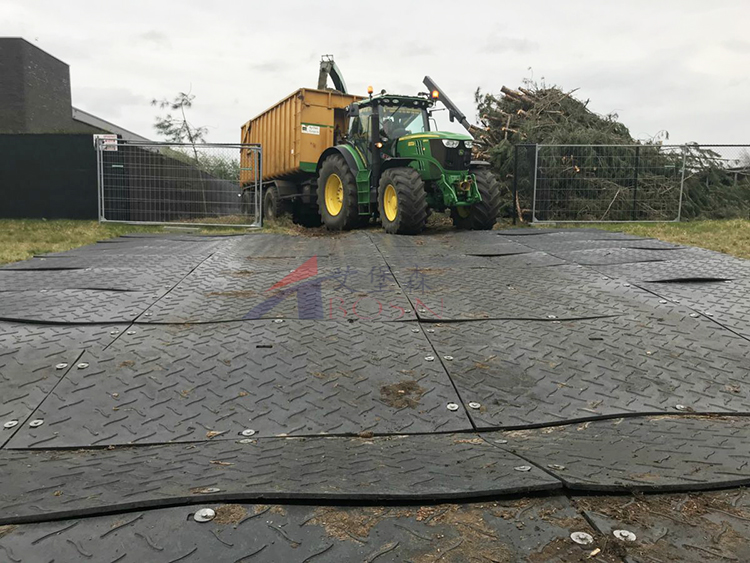 抗压减震聚乙烯铺路垫板